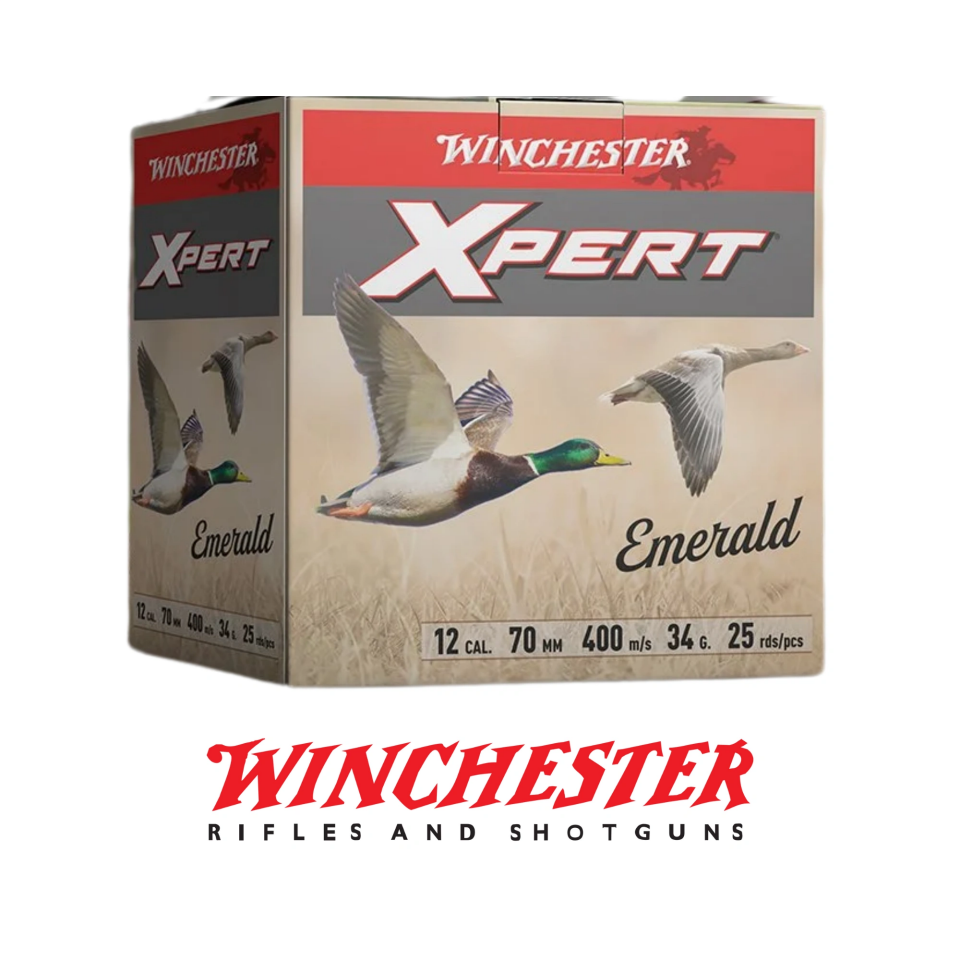 Winchester (ITALY) Xpert Emerald 34 Gr. Av Fişeği 12 Cal.