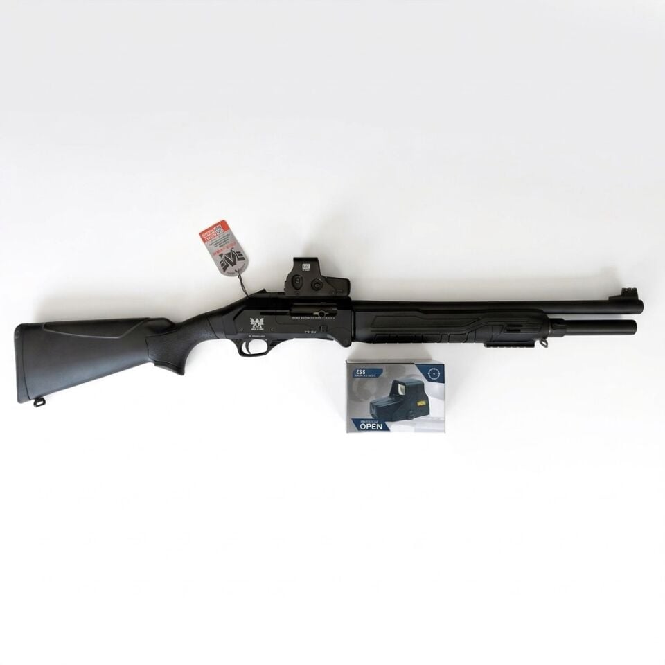 Axor Arms FS-F Combo Set - 551 red dot takılı yandan görünüm, önünde 551 kutusu