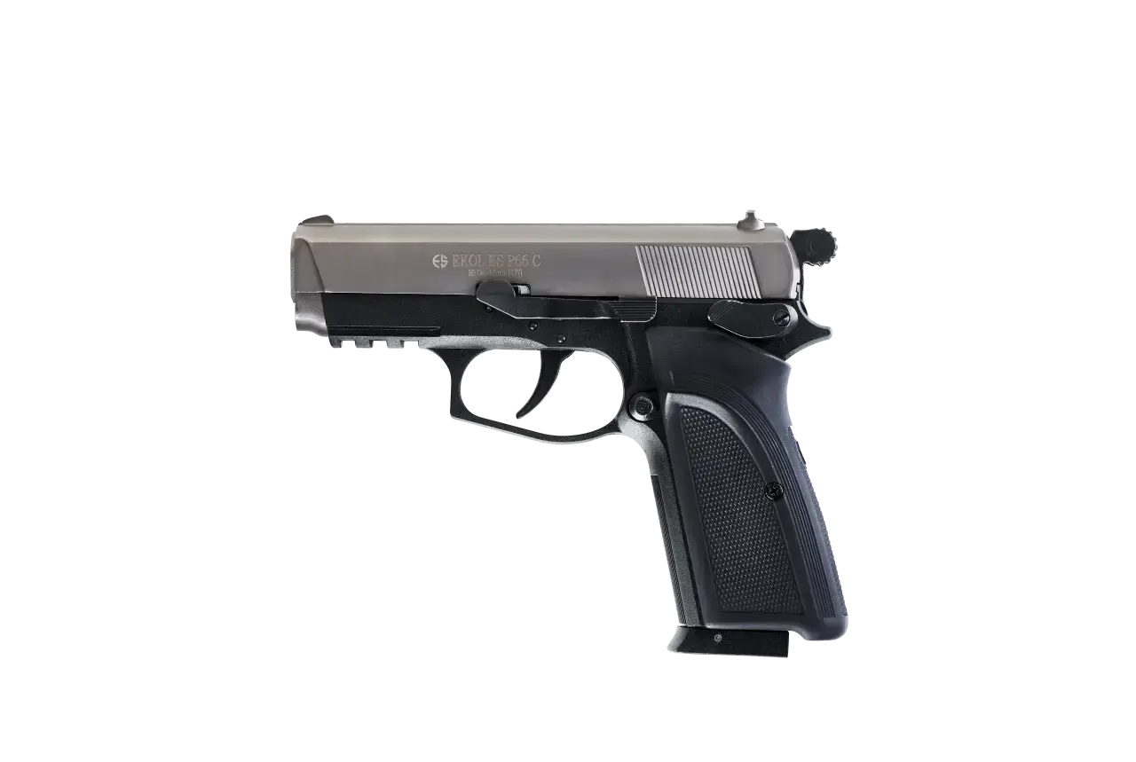 EKOL ES P66 Compact Havalı Tabanca 4.5 mm - Füme