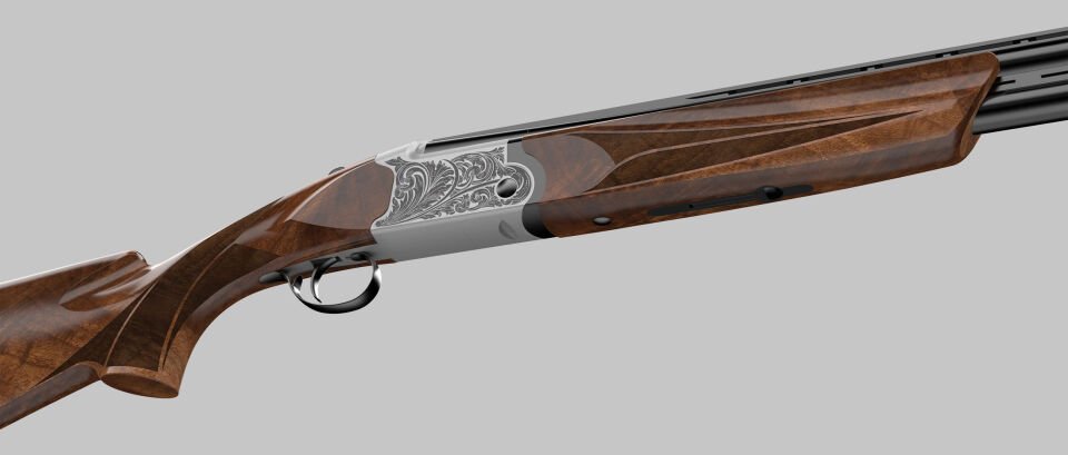 Serengeti Selous Alüminyum Beyaz Süperpoze Av Tüfeği