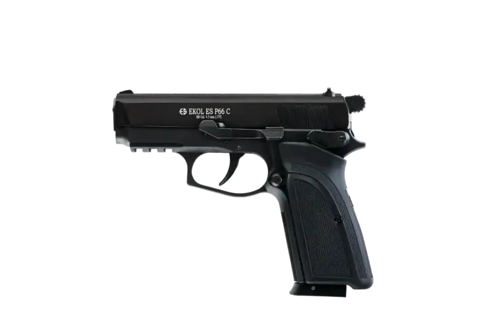 EKOL ES P66 Compact Havalı Tabanca 4.5 mm - Mat Siyah