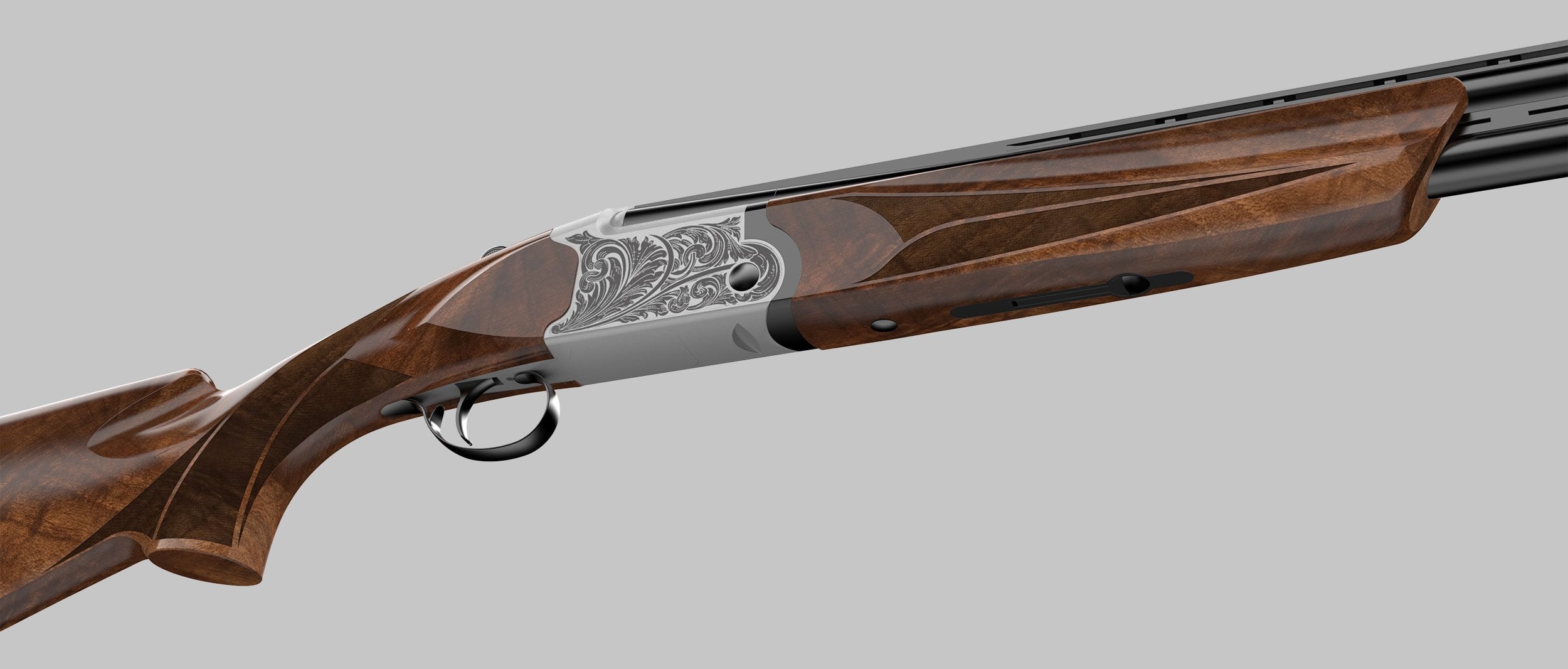 Serengeti Selous Alüminyum N812X İşlemeli Süperpoze Av Tüfeği