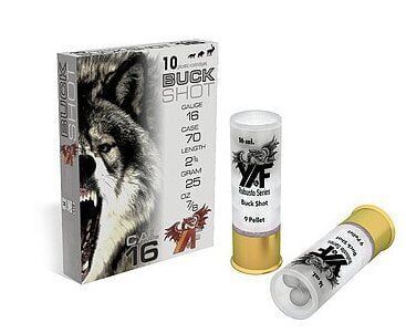 YAF 9 PELLET BUCKSHOT  16 CAL.