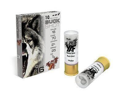 YAF 9 PELLET BUCKSHOT  16 CAL.