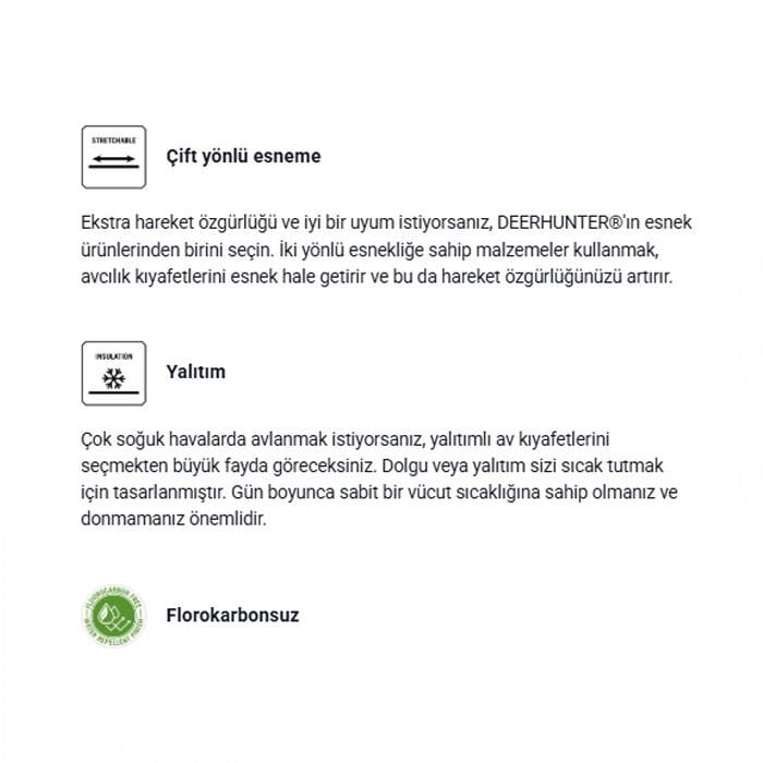 DEERHUNTER Chamois Padded Forest Green Yelek M