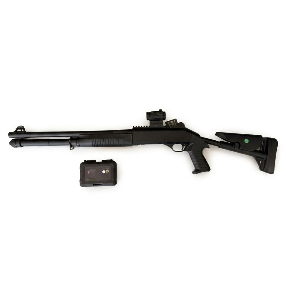 Aselkon Stato-4 GT Combo Set - diğer yandan görünüm, R5 red dot takılı ve R5 kutusu