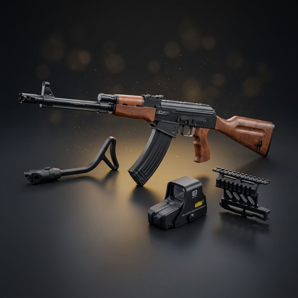 Dağlıoğlu FD63 Taktikal Combo Set Av Tüfeği
