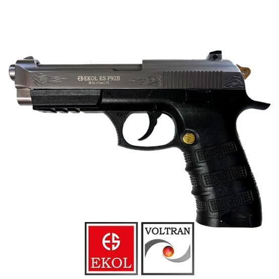 Ekol Es P92B Blowback Füme Altın İşlemeli Havalı Tabanca