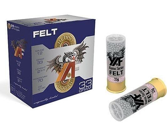 YAF 33 Gr. Keçe Tapa Av Fişeği 12 Cal.