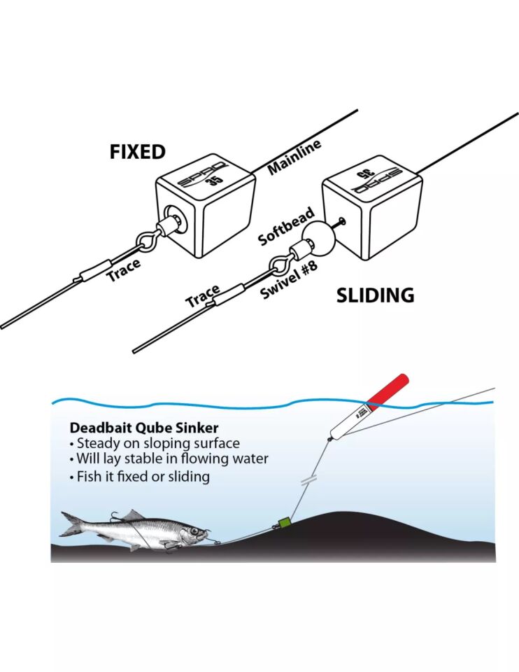 SPRO Dead Bait Cube Kurşun 25G
