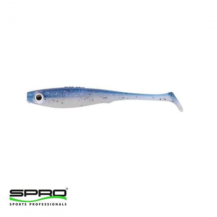 SPRO Iris Pop-Eye 10Cm Silikon Yem UV Blue Disco 1/1