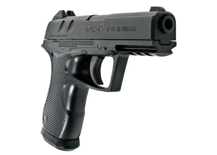 Gamo C-15 Dual Pellet/Çelik Bilye Blowback Havalı Tabanca 4.5 mm