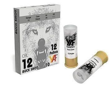 YAF BUCKSHOT 9/0 12 PELLETS  12 CAL.