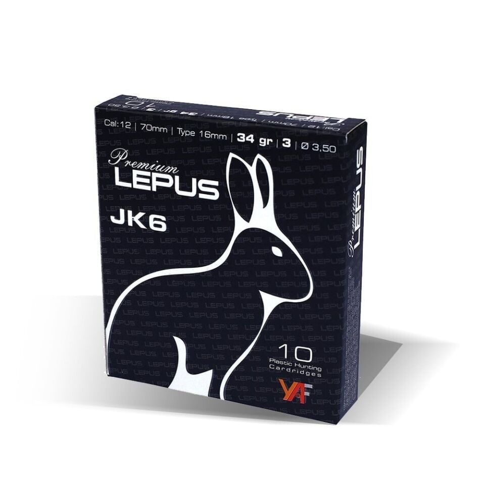 YAF JK6 LEPUS 34 GR. AV FİŞEĞİ  12 CAL.