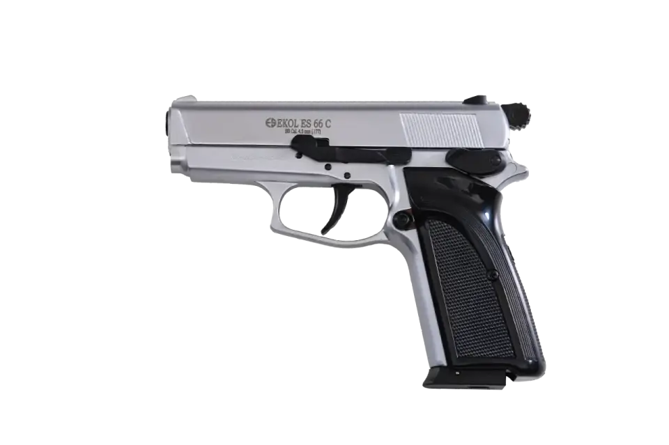 EKOL ES 66 Compact Havalı Tabanca 4.5 mm - Parlak Beyaz