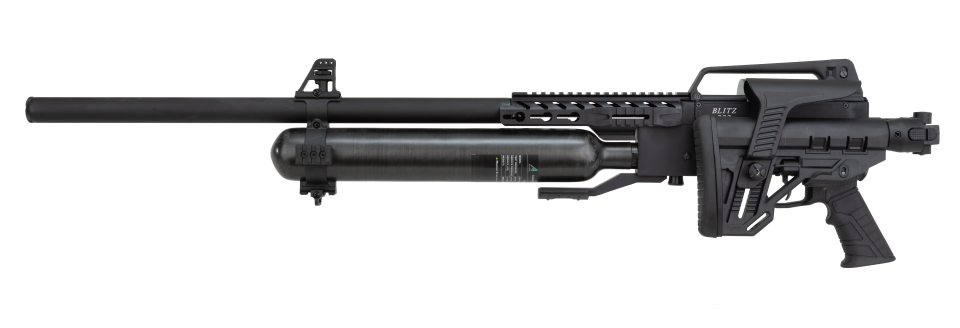 Hatsan Blitz Full AUTO PCP Havalı Tüfek, 6.35mm Scuba+Dürbün