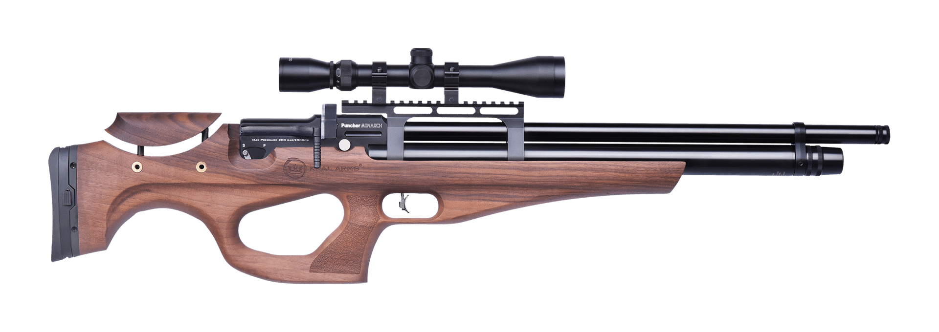 Kral Arms Monarch Ağaç PCP Havalı Tüfek