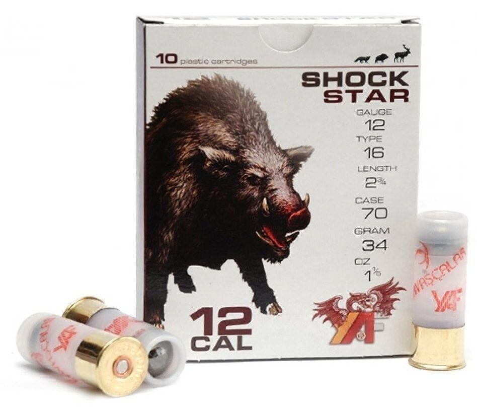 YAF Shock Star Slug Tek Kurşun 12 Cal.