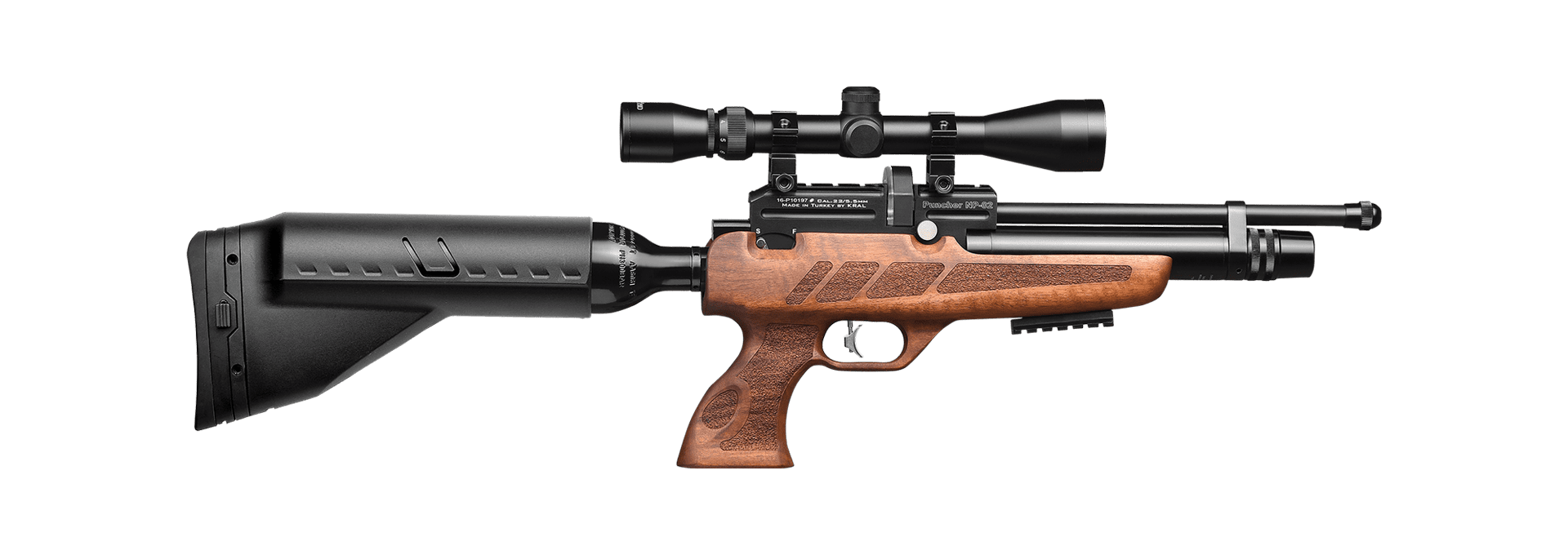 Kral Arms NP-02 Ağaç PCP Havalı Tüfek
