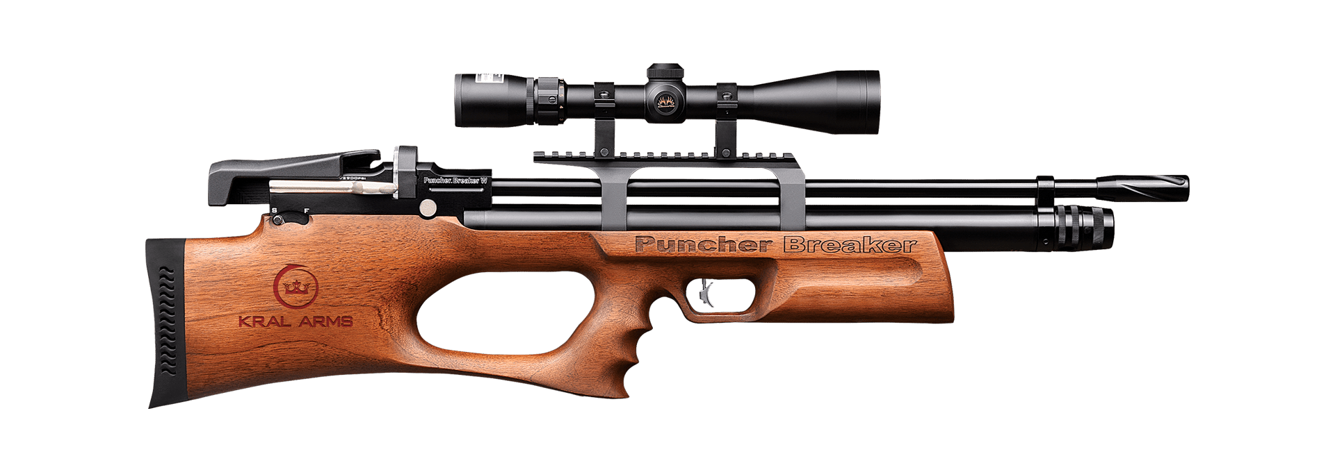Kral Arms Breaker Ağaç PCP Havalı Tüfek