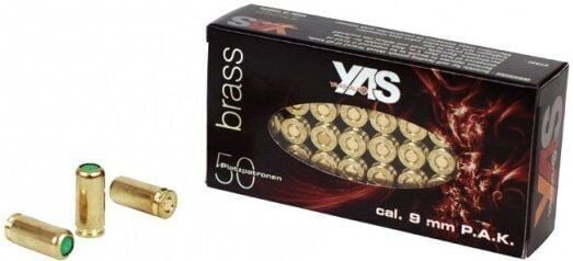 YAS Brass Gold 9 mm Kurusıkı Mermisi