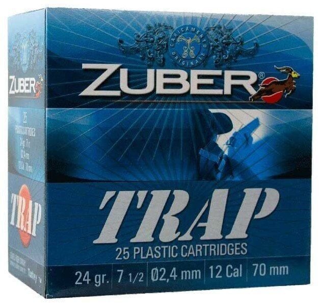 ZUBER 24 GR. NO:7,5 TRAP FİŞEĞİ  12 CAL.