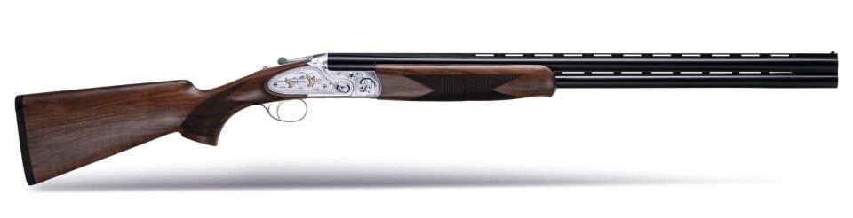 Huğlu 103 FE GR4 Beyaz Kuşlu Süperpoze Av Tüfeği