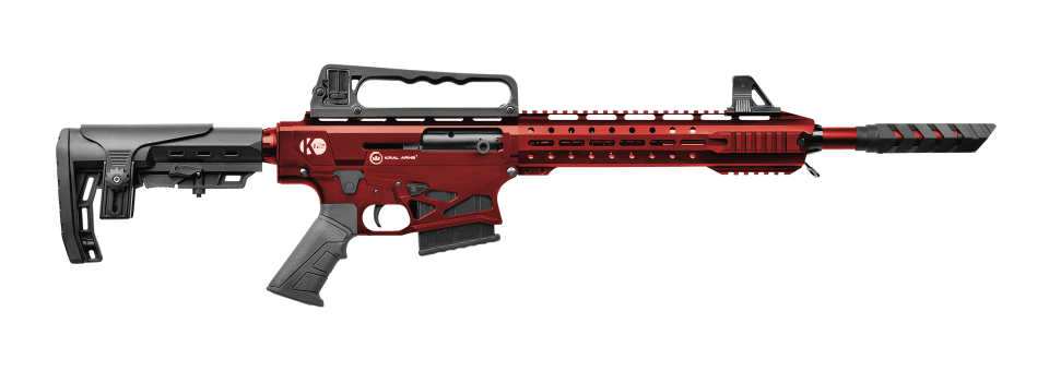 Kral Arms K12 Red Cerakoted Şarjörlü Yarı Otomatik Av Tüfeği