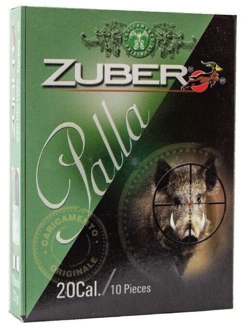 Zuber Palla Tek Kurşun 20 Cal.