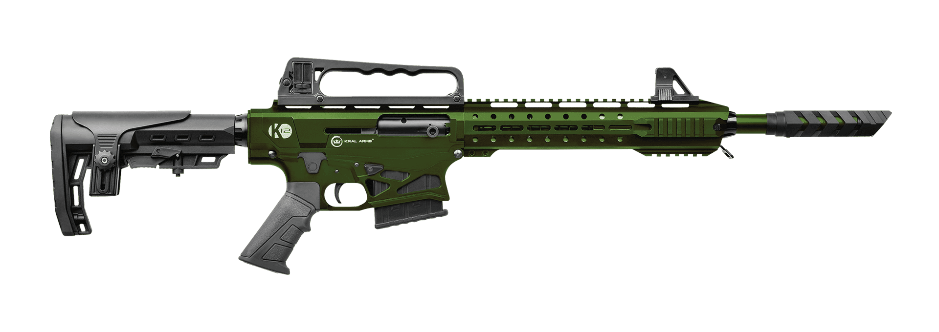 Kral Arms K12 Green Şarjörlü Yarı Otomatik Av Tüfeği