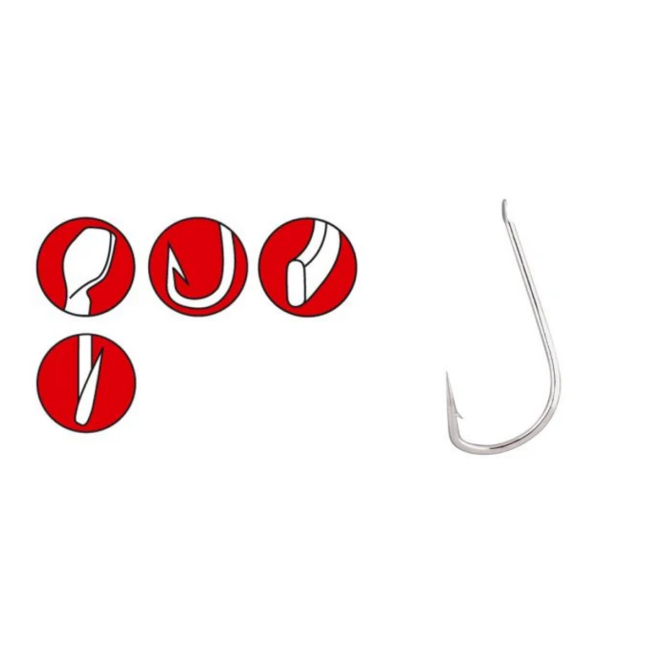 GAMAKATSU Trout Master A1 LS-608N Nikel #4 İğne