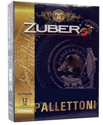 ZUBER PALLETTONI 12 PELLETS  12 CAL.
