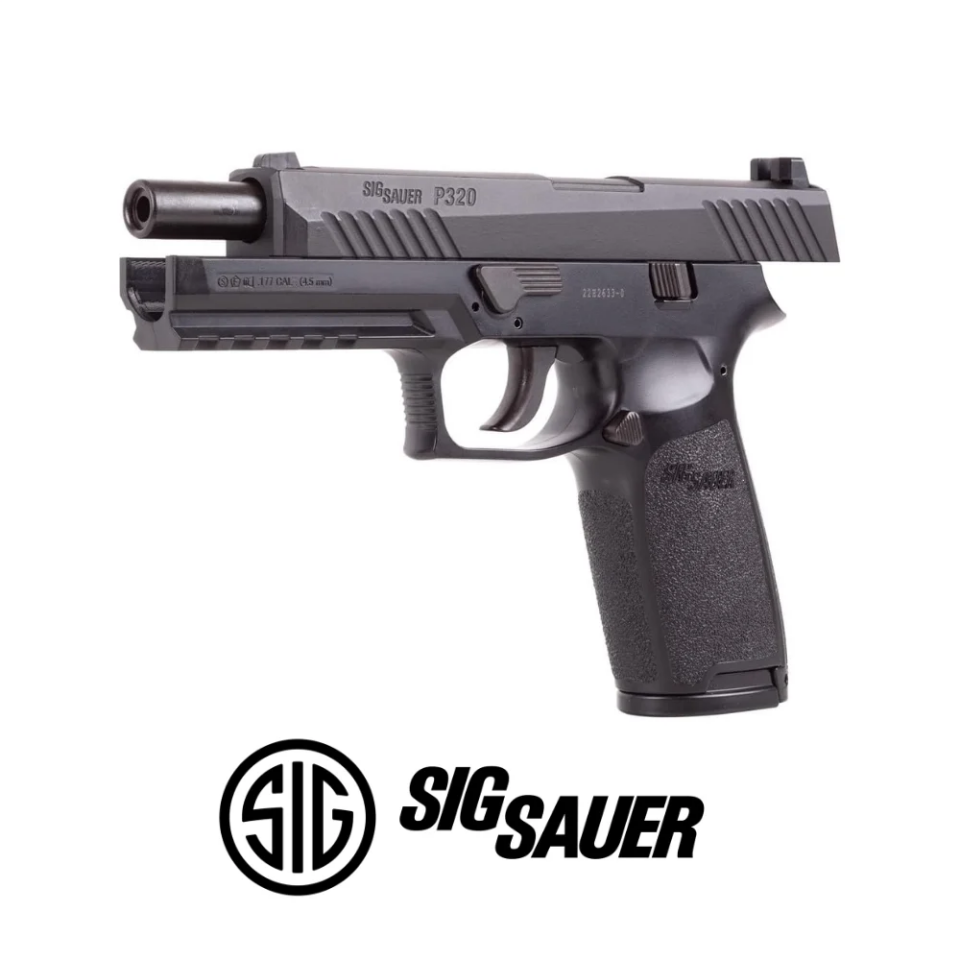 Sig Sauer P320 Siyah Blowback Havalı Tabanca - Pellet