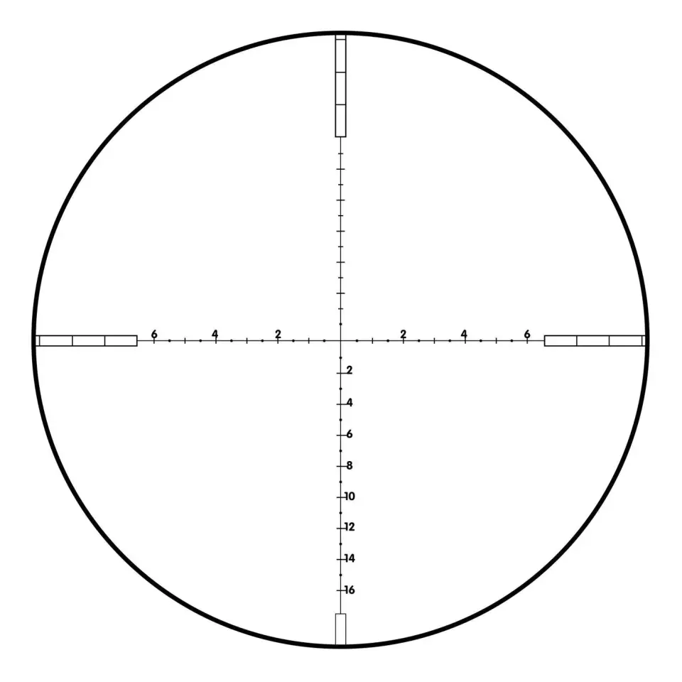 T-Eagle EOX Pro 1.2-6x24 IR SFP LPVO Tüfek Dürbünü