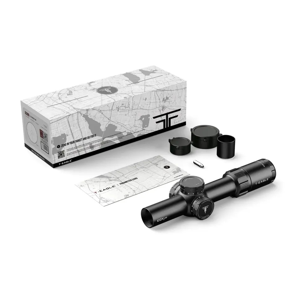 T-Eagle EOX Pro 1.2-6x24 IR SFP LPVO Tüfek Dürbünü