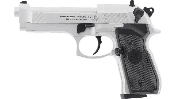 UMAREX Beretta M92 FS Nikel Havalı Tabanca (Pellet)