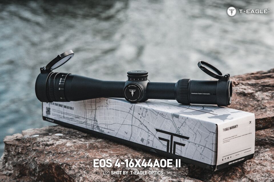 T-Eagle EOS 4-16x44 AOE II Taktik Işıklı Tüfek Dürbünü