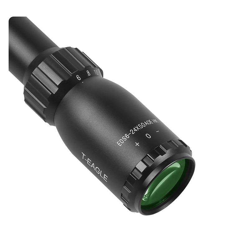 T-Eagle EOS 6-24x50 AOE HK Işıklı Taktik Tüfek Dürbünü