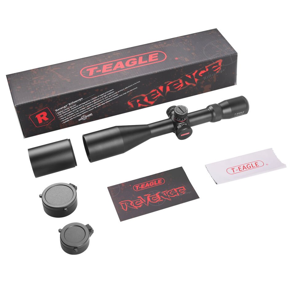 T-Eagle R6-24x50 SF HK Yandan Paralakslı Tüfek Dürbünü