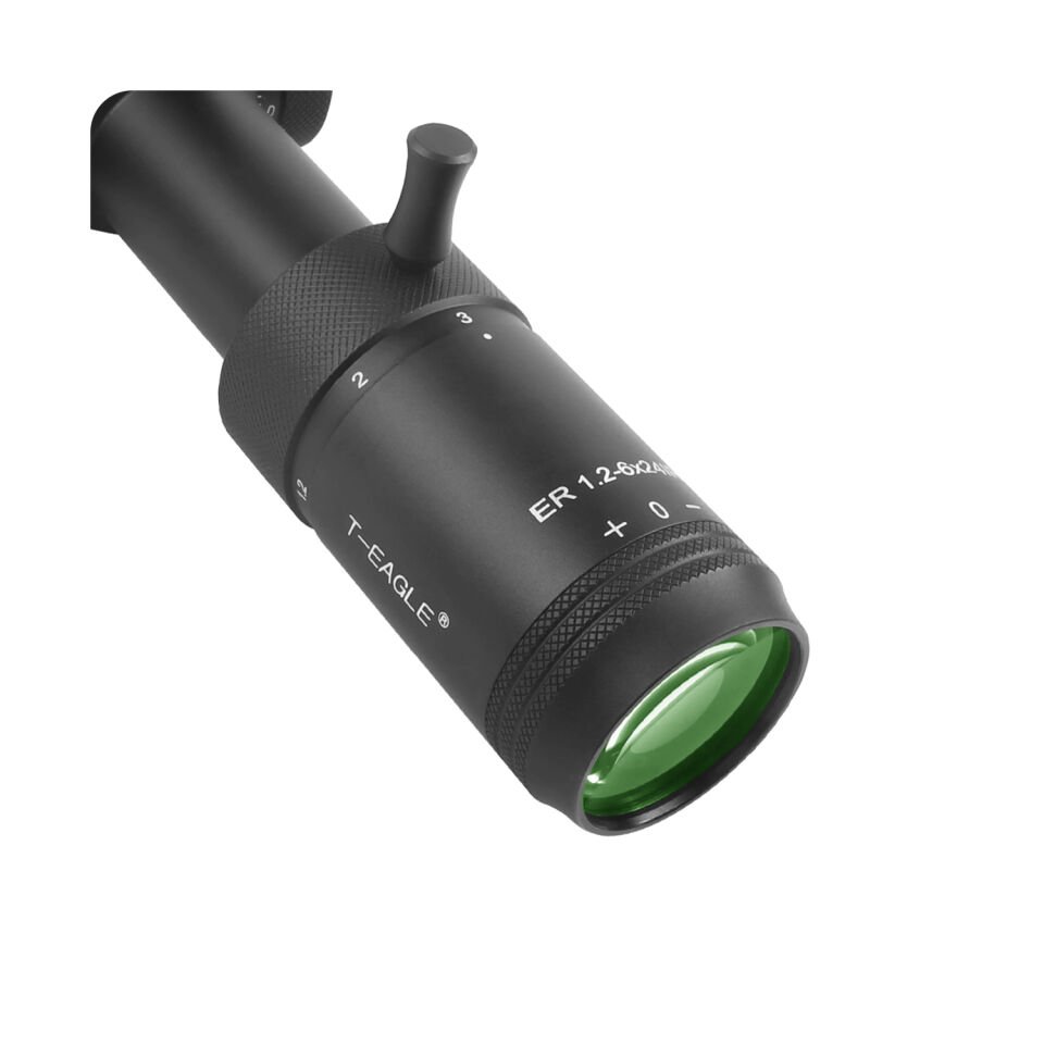 T-Eagle ER 1.2-6x24 IR HK Retikül Black LPVO Dürbün