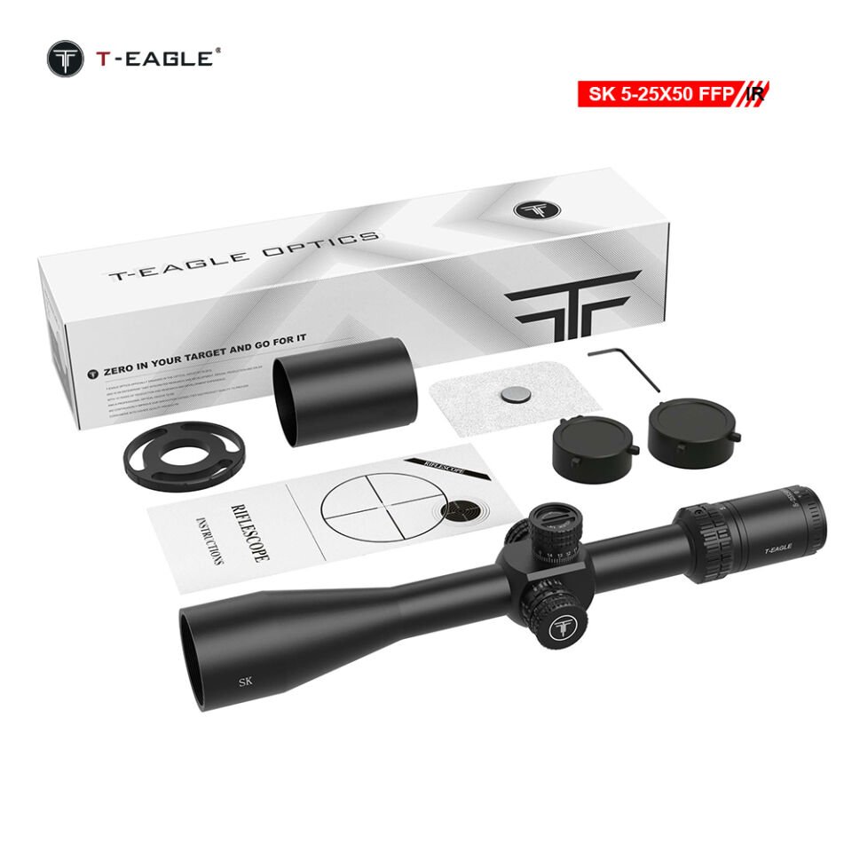 AMG 5-25x50 FFP Birinci Fokal Düzlem Hassas Atış Dürbünü