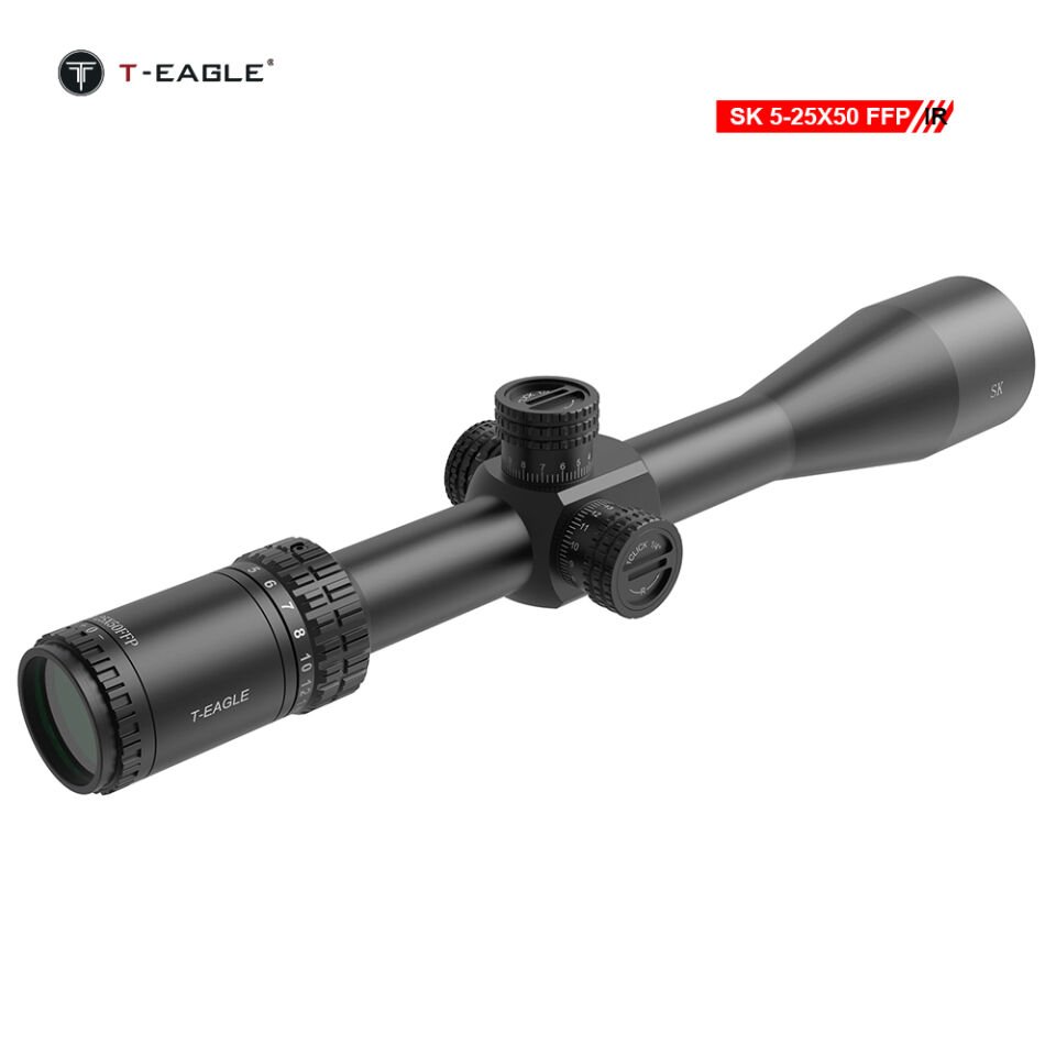 AMG 5-25x50 FFP Birinci Fokal Düzlem Hassas Atış Dürbünü