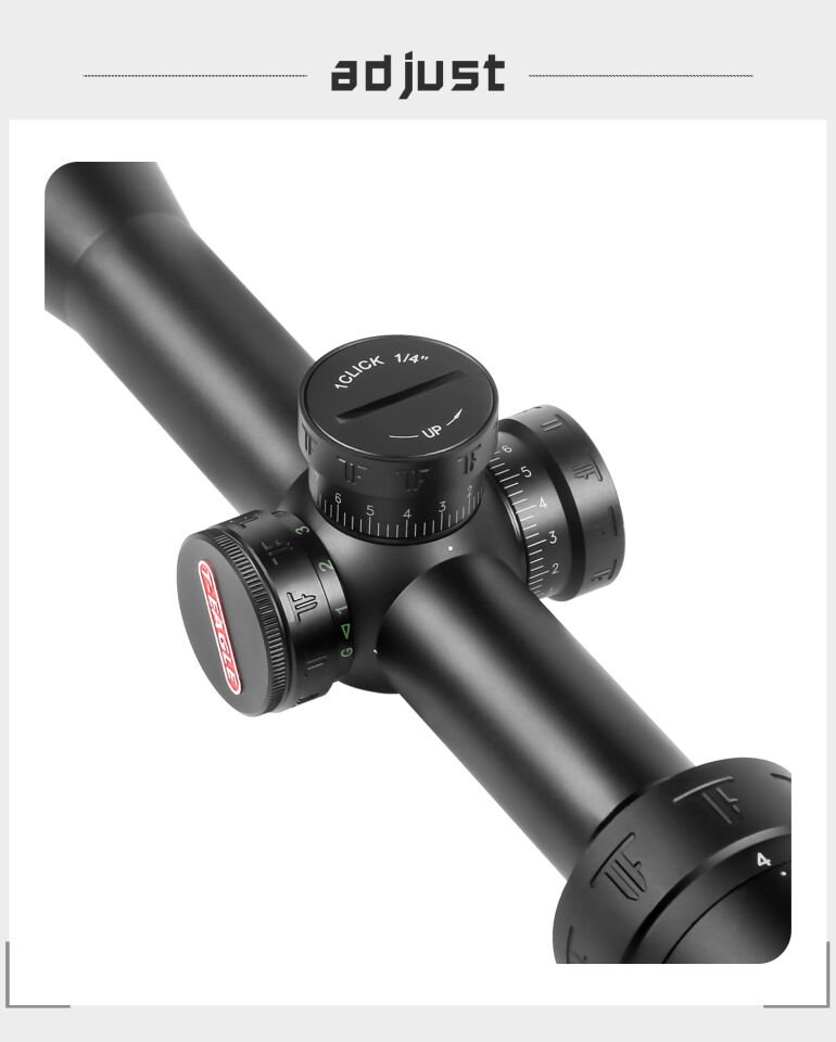 T-Eagle EL 4-16x44 SF IR Yandan Odaklı Işıklı Taktik Dürbün