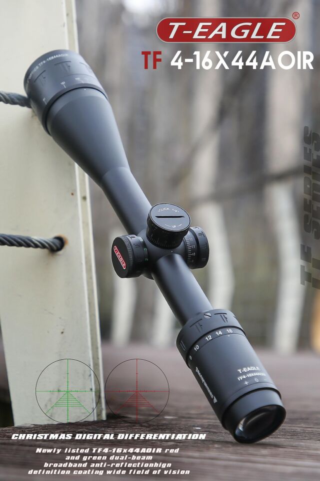 T-Eagle EL 4-16x44 SF IR Yandan Odaklı Işıklı Taktik Dürbün