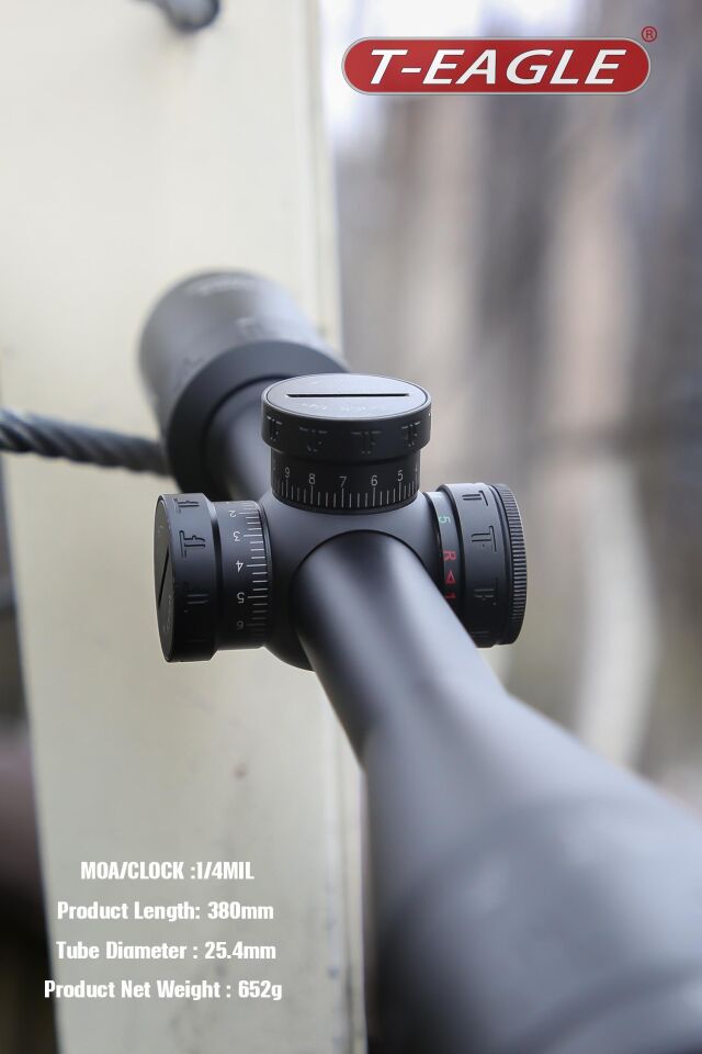 T-Eagle EL 4-16x44 SF IR Yandan Odaklı Işıklı Taktik Dürbün