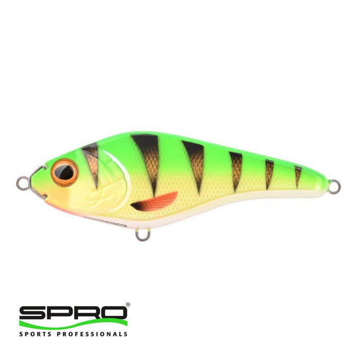 SPRO The Rapper 128 SLS 49G UV Firetiger Sert Yem