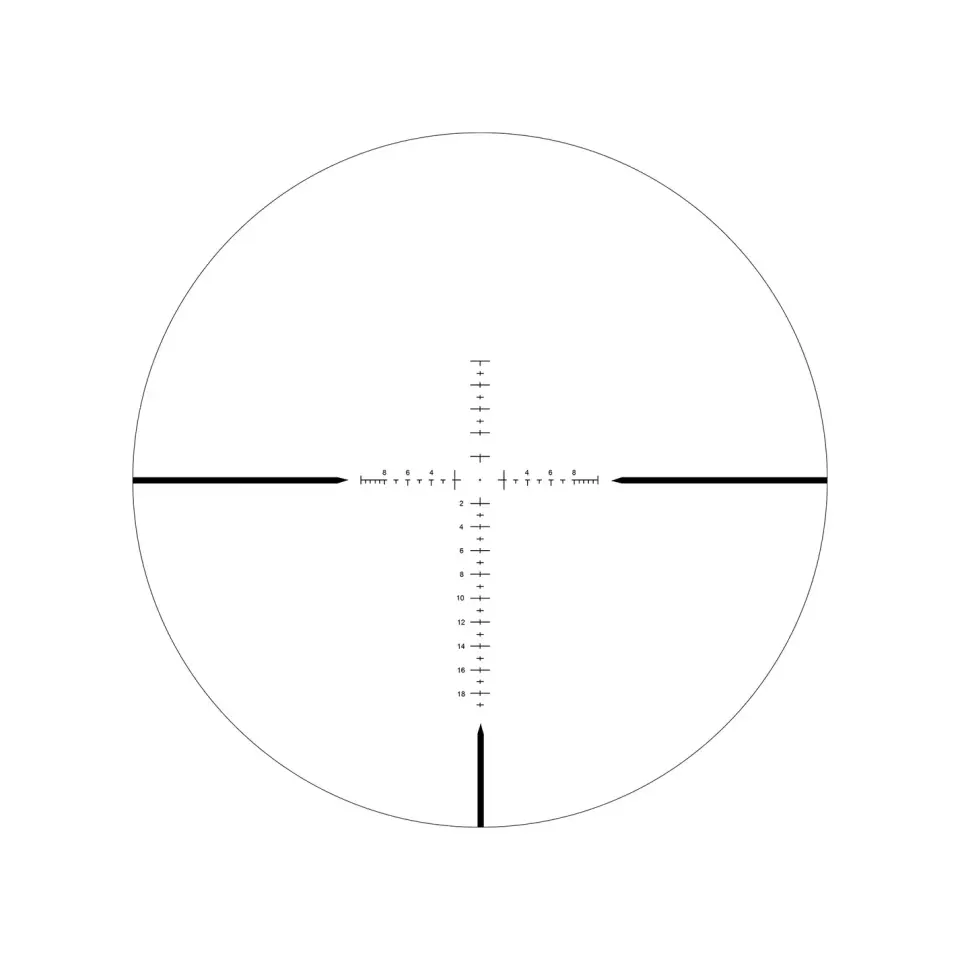 T-Eagle ZS 6-24x50 FFP IR MRAD Hassas Atış Taktik Dürbün