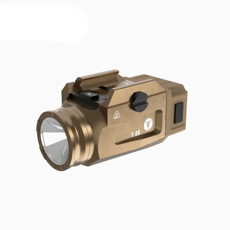 T-Eagle T3-S Taktik Fener – 600 Lümen Şarj Edilebilir LED Fener