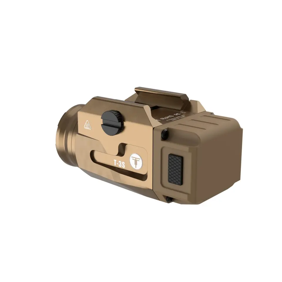 T-Eagle T3-S Taktik Fener – 600 Lümen Şarj Edilebilir LED Fener