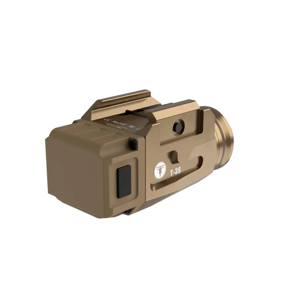 T-Eagle T3-S Taktik Fener – 600 Lümen Şarj Edilebilir LED Fener